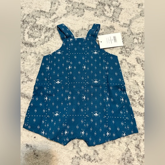 Fin & Vince button overall paisley trail. 0-3 months. - Picture 5 of 5